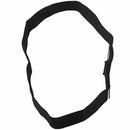 Unisex Canvas Strap Canvas Belt with Buckle (black)