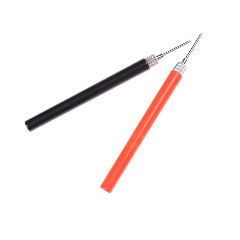 Test Probe Tips Insulated Test Hook Wire Connector for Multimeter  Leads Pin JR