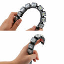 2x Car Flexible 6 LED DRL Daytime Running Light Driving Daylight Fog Light Lamp-