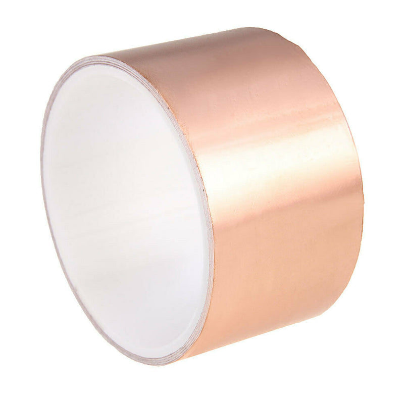 50mm X 3 Metre Guitar Shielding Copper Foil Conductive Tape Self Adhesive -