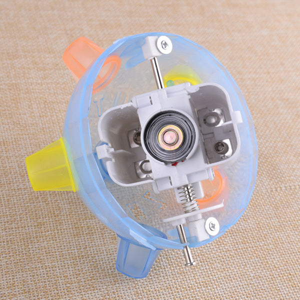 Baby Kid's Flashing Light Ball Sound Music Toys Auto Luminous Safe Elastic Ball