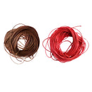 2 Pieces Waxed Wax Cord String Wire DIY Bracelet Rope Pendant Jewelry Making