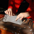 6 Strings Crystal Transparent Finger Hand Trainer for Guzheng Chinese Zithe