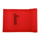 Pack of 2 Golf Putting Green Flag Golf Target Flag for Golfer Training Red