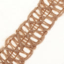 11yd 15mm Width Natural Burlap Lace Ribbon for Crafts Straw Hat Sewing Weaving