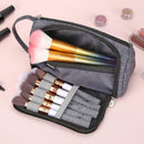 Simple Canvas Candy Colored Large Capacity Stationery Bag Cosmetic Package