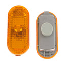 1Pair Panel for Car Side Mirror Turn Signal Lights For VW Golf 4 MK4 Yellow