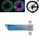 Cycling Bicycle Wheel 32 LED Bike Flash Spoke Light 32 Patterns Colorful