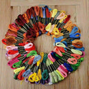 Thread Sewing Skeins Cross Stitch Cotton Blend Embroidery Floss Crafts New