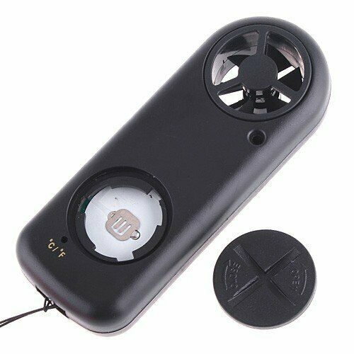 Digital Beaufort Wind Scale Anemometer Thermometer W9M3