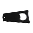 Plastic Surfboard Wax Comb Remover w/ Fin Key for Surf Board Longboard Black