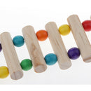 3 Pack Wooden Parrot Toys Hanging Cage For Pets