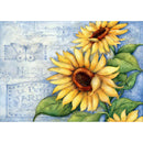 5D DIY Diamond Painting Flower Full Round Drill Embroidery Craft (LG197) A