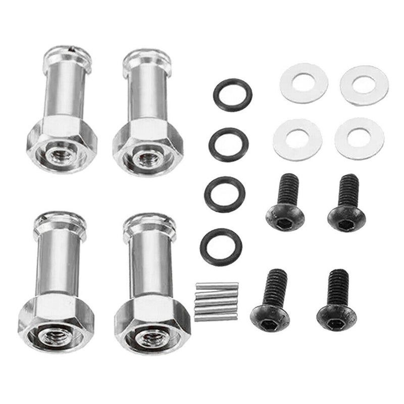 12mm Wheel Hex Hub Extension Adapter for 1/14 Wltoys 144001 Gray