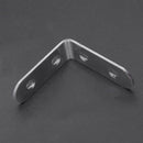 10 x Stainless Steel Shelf Support Corner Brace Angle Bracket 50x50mm
