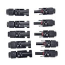 5pairs MC4 Connector With 1pair MC4 Spanner Solar Panel Branch Series Conn BX