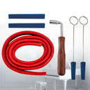 6pcs Fixing Piano Tuner Tuning Tool Kit Durable Rubber Mutes Temperament Strip