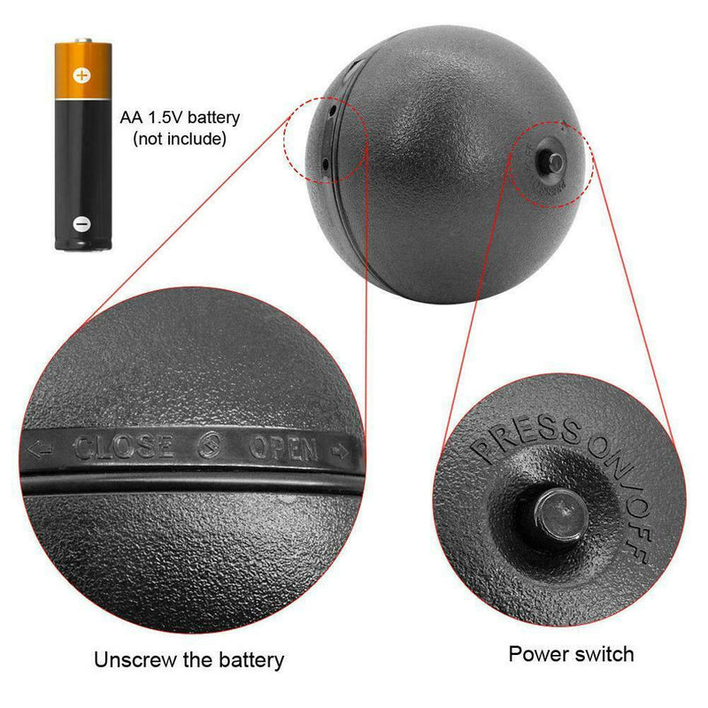 Magic Roller Ball Automatic Dog Cat Toys Robotic Microfiber Mop Ball Sweeper New