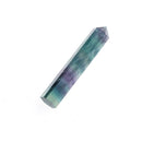 1Pc Natural Fluorite Quartz Crystal Stone Point Healing Hexagonal Wand BX FT