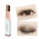 Novo Double Color Eyeshadow Stick Stereo Gradien Shimmer Color Eye Shadow C E1C3