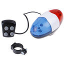 1pc Bicycle Bell 4 Tone Bicycle Horn Handlebar Bike  Light Electronic Siren J Nw