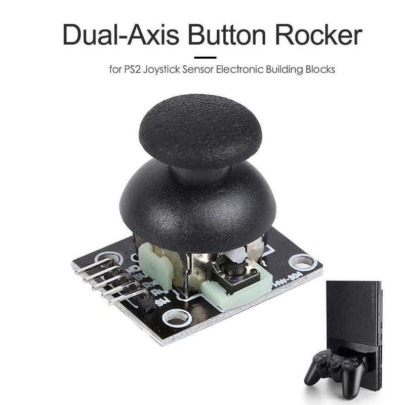 Dual-Axis Button Rocker for PS2 Joystick Sensor Electronic Building Blocks