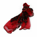 Fashion Women silk Scarf Long Soft Peacock Wrap Ladies Shawl Girls Silk Sca