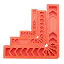 Set of 8 Positioning Squares, Right Angle Clamp, 90 Degree Corner Clamp, for