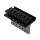 Black Electric Guitar Tremolo Bridge With Bar New 1 Set 6 Strings Parts  K1B