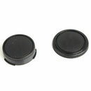 2pcs Body Cover Lens Rear Cap For CANON FD Camera Gift and Access Lens tect R4T1