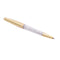 New Lady Student Lovely Acrylic Crystal Pen With Acrylic Cristales Elements F1I4