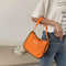 Women Travel Handbags Tote Ladies Nylon Shoulder Zip Shopping Bag (Orange)
