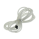 Replacement Jump Rope Cord Skipping Speed Rope Cable with End Caps White