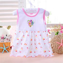 Infant Baby Girl Dress Cotton Regular Sleeveless Dresses Clothing 0-24 M JR