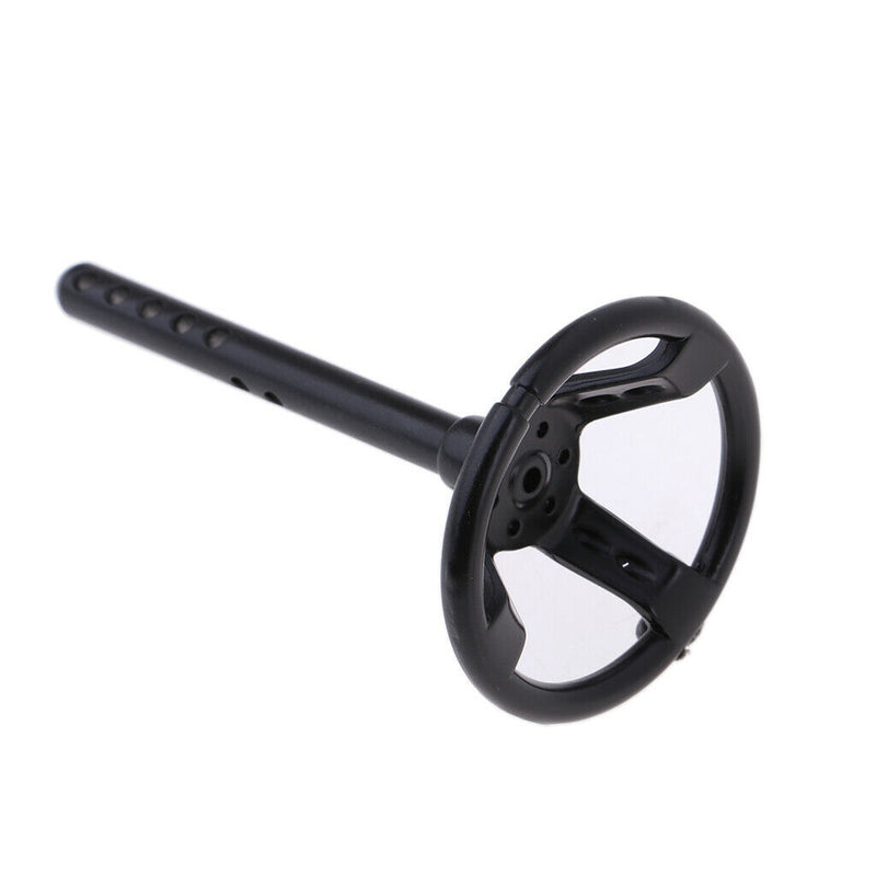 6cm Metal Steering Wheel for HSP HPI Redcat 1/10 RC Crawler Truck DIY Parts