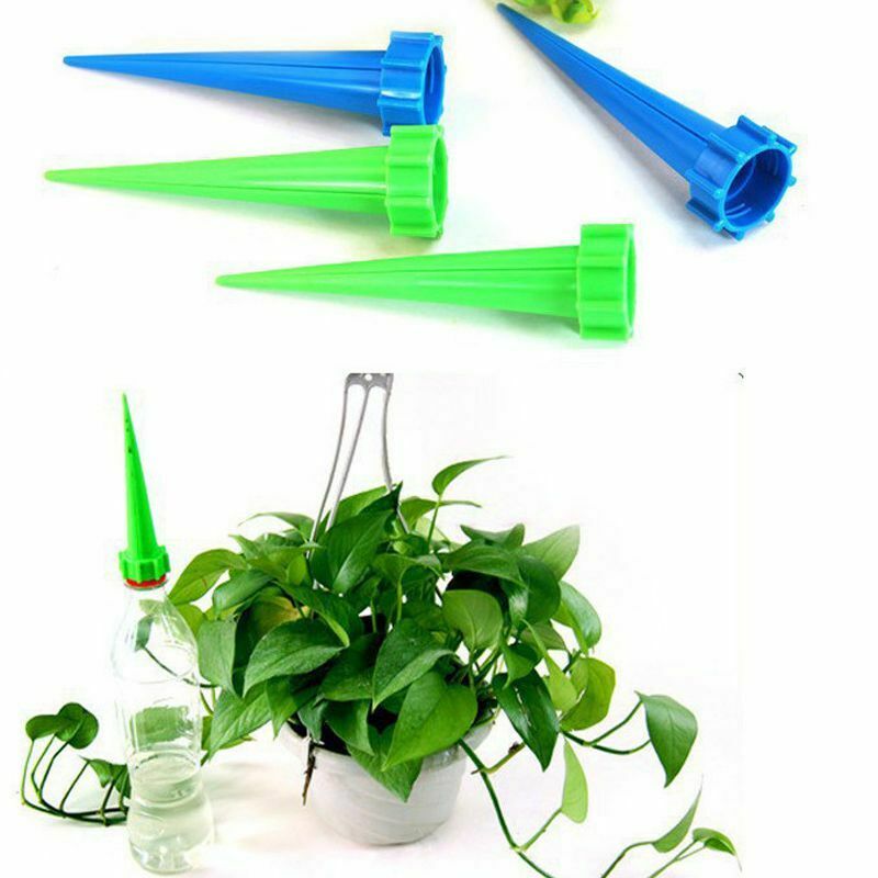 8Pcs/Lot Indoor Automatic Watering Irrigation Kits System Houseplant Spikes