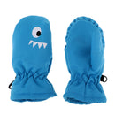 Unisex Kids Warm Gloves Waterproof Windproof Snow Ski Sport Mittens Blue S