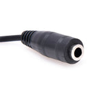 2.5mm Male To 3.5mm Female Earphone Converter Cable Stereo Headphone AdapteB ES
