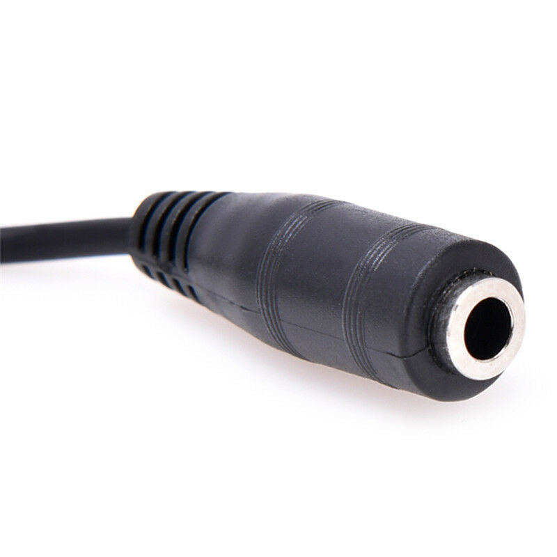 2.5mm Male To 3.5mm Female Earphone Converter Cable Stereo Headphone AdapteB ES