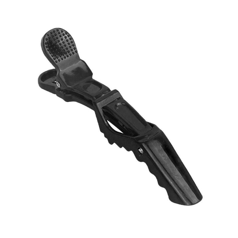 6Pcs Professional Hair Sectioning Clips Duckbill Clamp Extra Large Black