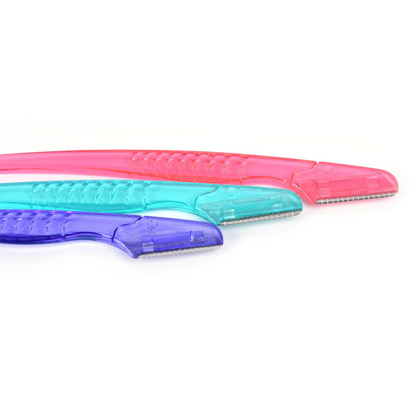 3pcs eyebrow trimmer shaving razor hair remover blades eyebrow makeup tools Kw