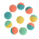 10pcs cat eva ball candy color per lot soft foam play multicolor balls for ca M&