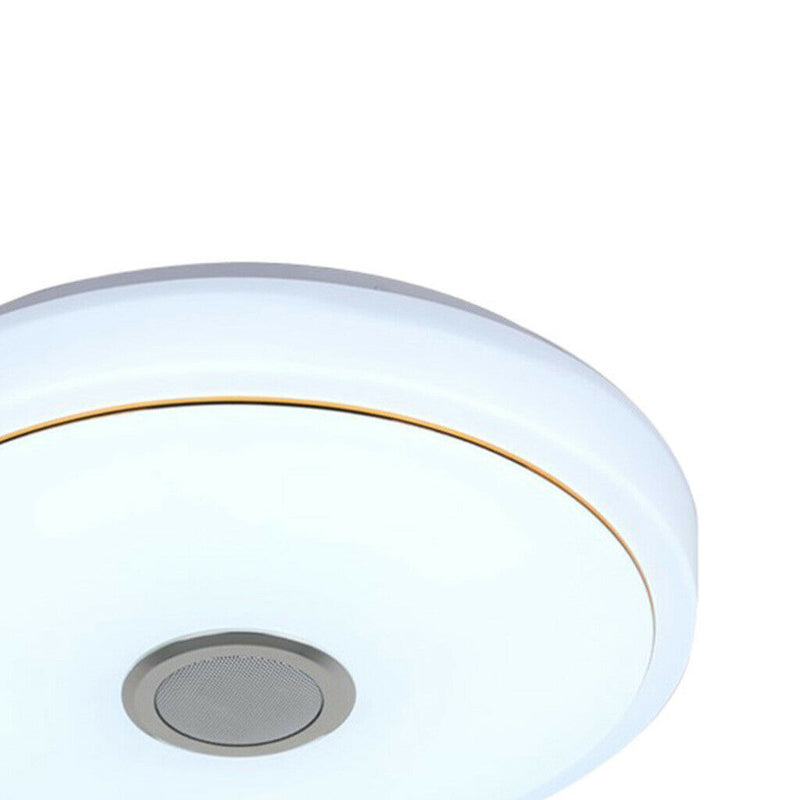 Led Ceiling Lights with Bluetooth Speaker, 36W RGB Color Changing Light with