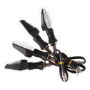 4pcs Universal Motorcycle Bike 12 LED Turn Signal Indicator Q7N6