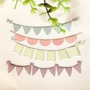 Creative Flags Wreath Crown Shape Metal Cutting Dies Photo Album Art Card`Crafts