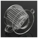 Clear Coffee Filter Cup Cone Maker Brewer Holder Plastic Reusable Y8Q3