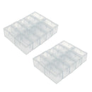 20pcs Clear Chair Leg Caps Tips Furniture Pads for Bar Stool Patio Chair