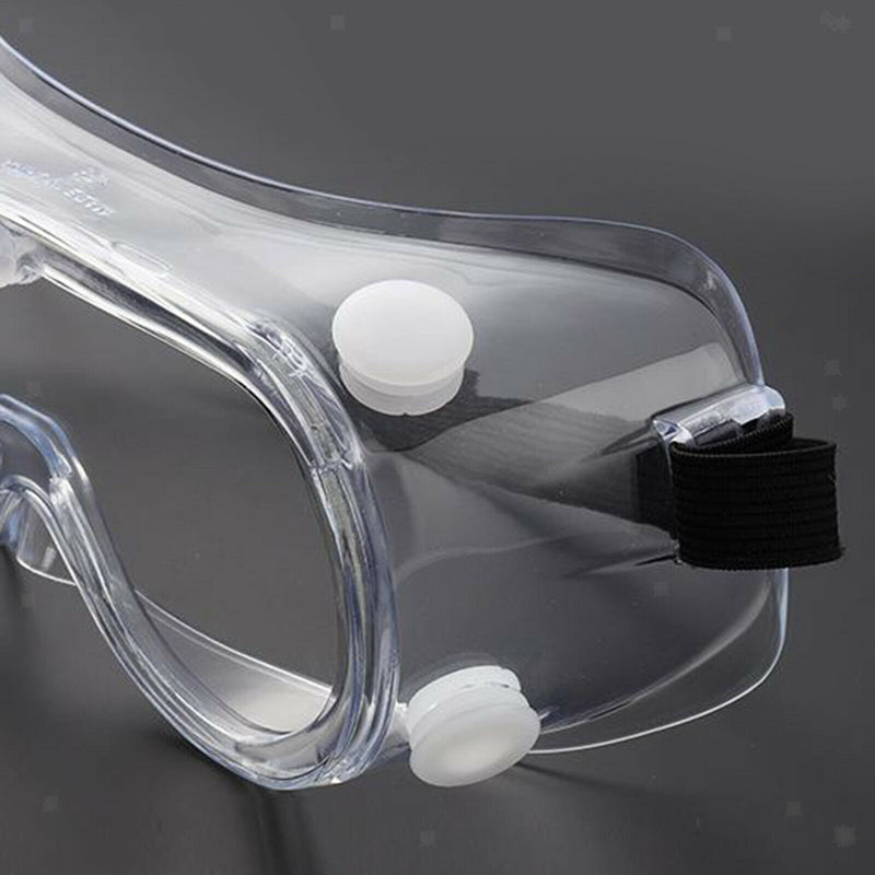 Protective Eyewear Safety Goggles Clear Anti-fog Anti-Scratch Over Glasses