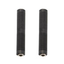 2 Pack of 1/4'' TRS Female to 1/4'' TRS Female Coupler