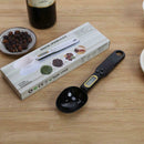 500g/0.1g Electronic Digital Spoon Scale Gram Kitchen Balance (Black) SN9F